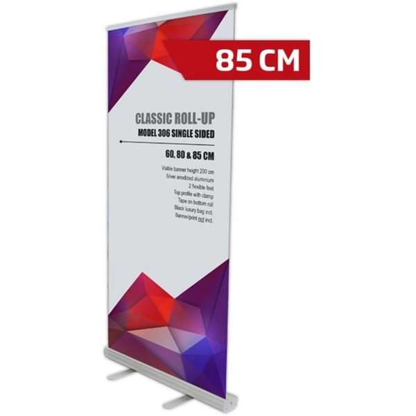 Classic Roll - Up Enkeltsidet 85x200 Cm Sølv