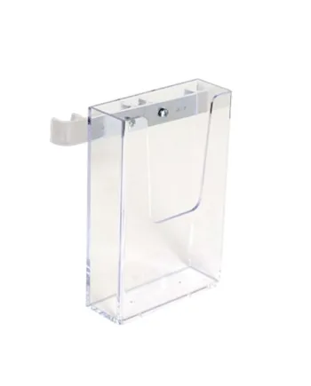 Crown Truss  Brochure Dispenser M65 With Fitting White