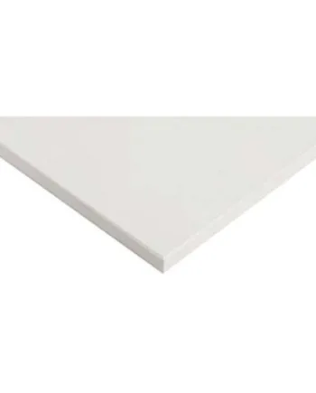 Crown Truss Counter Top Plate  95x95cm Triangle White
