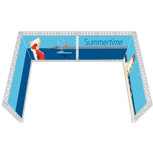 Crown Truss 15 -form Hvid