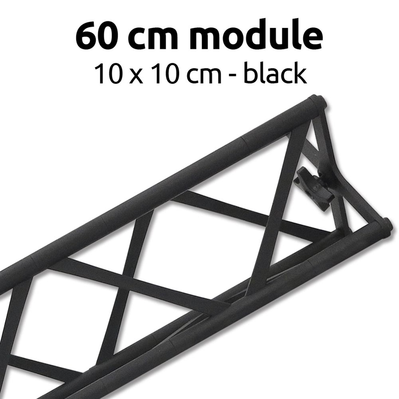 Crown Truss 10   10 Modul  Sort  60 Cm