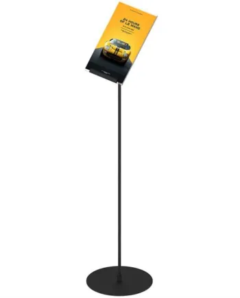 Design   Stand    Gulvskilt   Med   Vertikal   Skrå   A4   Holder