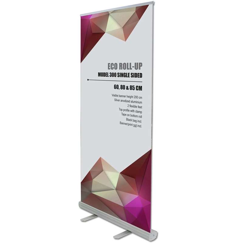 Eco Roll - Up Enkeltsidet Inkl Taske Banner Og Print