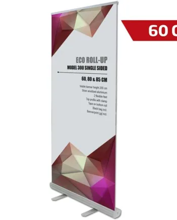 Eco   Roll - Up   Kassette    Enkeltsidet    60   Cm    Inkl    Taske
