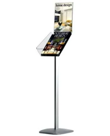 Expo   Brochurestander   Med   A4   Infoholder   Vertikal   A4   21x29       Cm