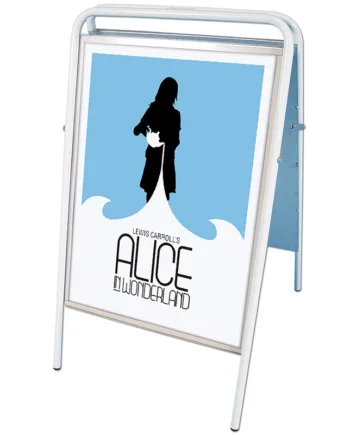 Expo   Sign   Gadeskilt    50   X   70   Cm    Hvid