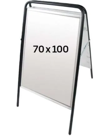 Expo   Sign   Gadeskilt    70   X   100   Cm    Sort