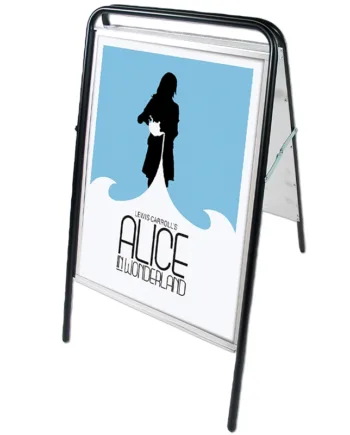 Expo   Sign   Gadeskilt    50   X   70   Cm    Sort