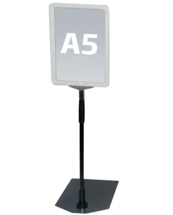Flex   Stander   Med   Hvid   Plastramme    A5