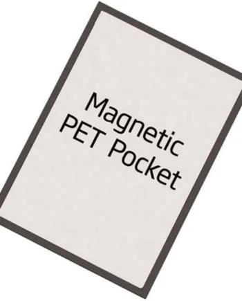 Gennemsigtig   Frontplade   Med   Magnet    59   X   78   Cm
