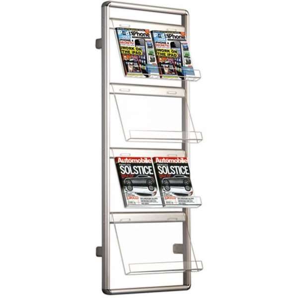 Info Line Wall Brochureholder Til Væg 8xa4 21x29 Cm