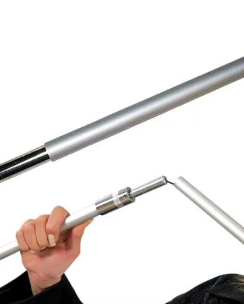 Justérbar   Stang    Alu   Sølv    190 - 220   Cm   Til   Quickbanner