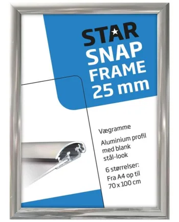 Klapramme   25   Mm   Rustfri   Stål   Look