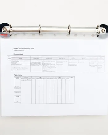 Kraftig    Magnetisk   Ringbinder   Med       Ringe