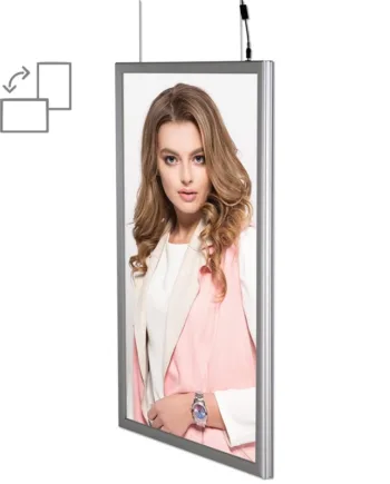 Led   Lysramme    Horisontal   Vertikal    Dobbeltsidet    70   X   100   Cm