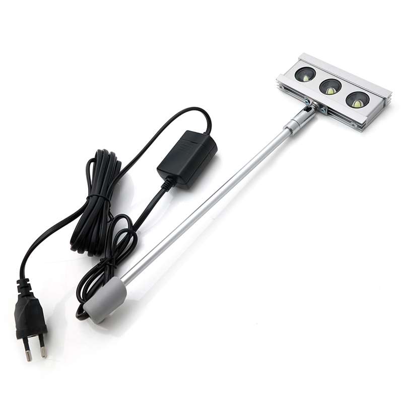 Led Spot Square Sølv Watt Til Roll - Ups