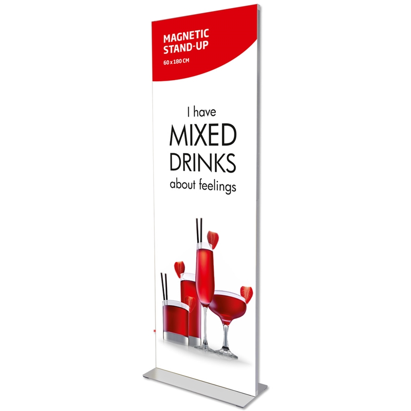 Magnetic Stand - Up Bannerstander 60 X 180 Cm