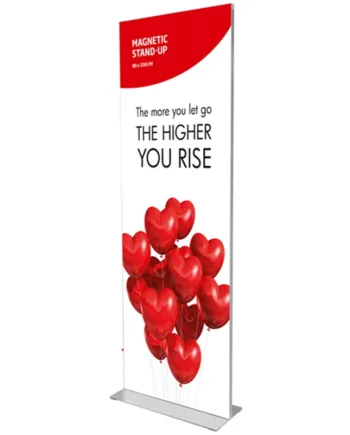 Magnetic   Stand - Up    Bannerstander    80   X   200   Cm