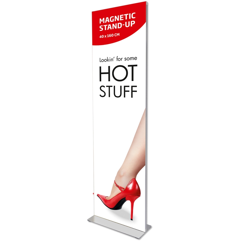 Magnetic Stand - Up Bannerstander 40 X 160 Cm