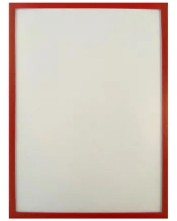 Magnetrammer    A4   Rød