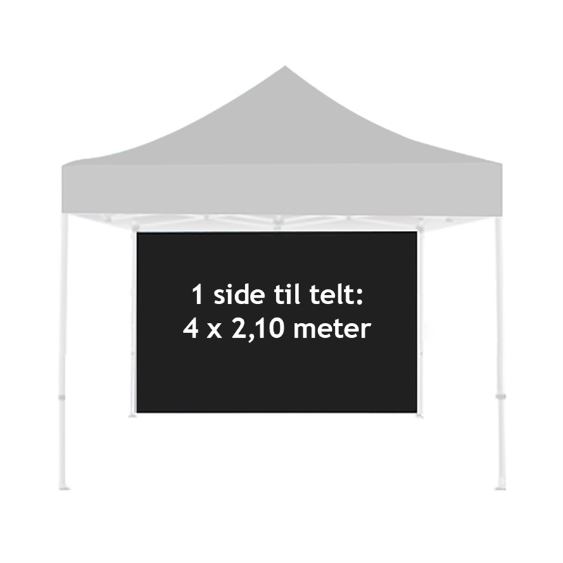 Meter Side Til Event Telt Lux X M Telt Ikke Inkl