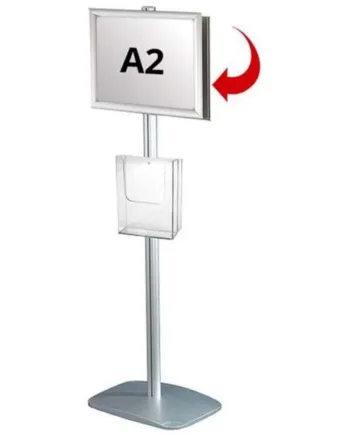 Mini   Multi   Stander   Dobbeltsidet   A2   Snapramme     A4   Brochureholder