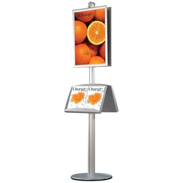Multi Stander Dobbeltsidet Med Stålhylde 25mm