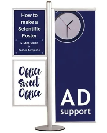 Multi   Stander   16   Dobbeltsidet   Med   2x50x70   Slide - In    50cm   Banner