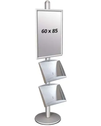Multi   Stander       Enkeltsidet   Med       Stålhylder   25mm    1x60x85cm