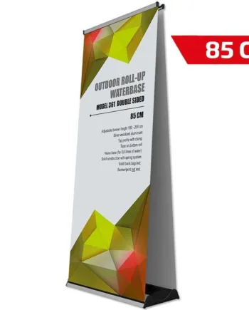 Outdoor   Roll - Up   Waterbase    Dobbeltsidet   Kassette    85   X   160 - 200   Cm