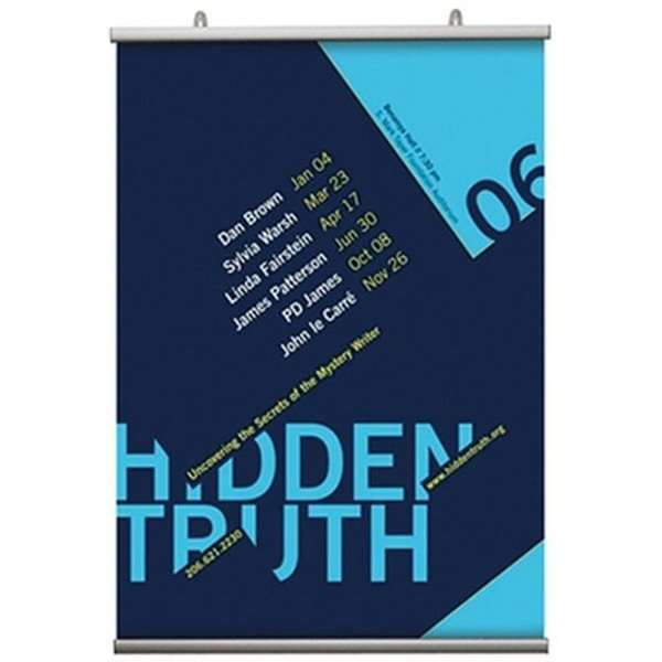 Poster Hanger Plakatliste Dobbeltsidet 60 Cm Bred