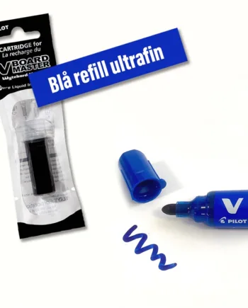 Refill   Til   Ultrafin   Whiteboardmarker   Fra   Pilot    Blå