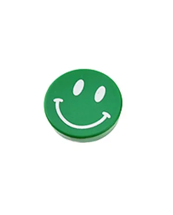 Smiley   Magnet    Grøn    Glad   Smiley