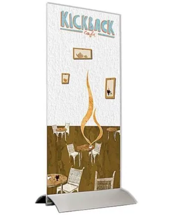 Swing   Wing   Menukortholder   Vertikal   M65   Flyer       9x21   Cm