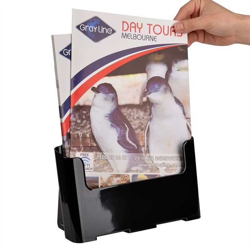Table Wall Dispenser A4 Akrylholder Sort