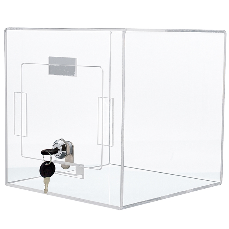 Tip Box Firkantet Transparent