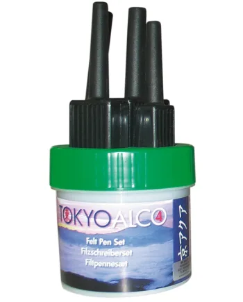 Tokyo   Alco    Sæt   Med       Filtpenne    Grøn