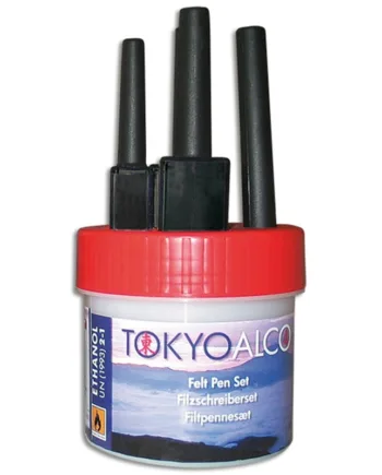 Tokyo   Alco    Sæt   Med       Filtpenne    Rød