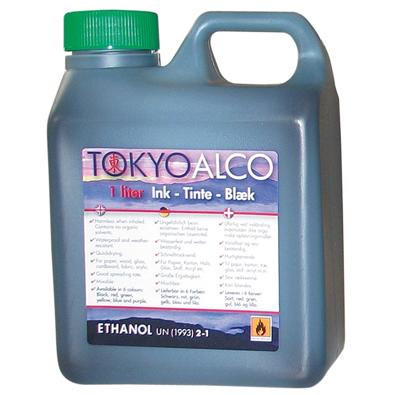 Tokyo Alco Skilteblæk Liter Grøn