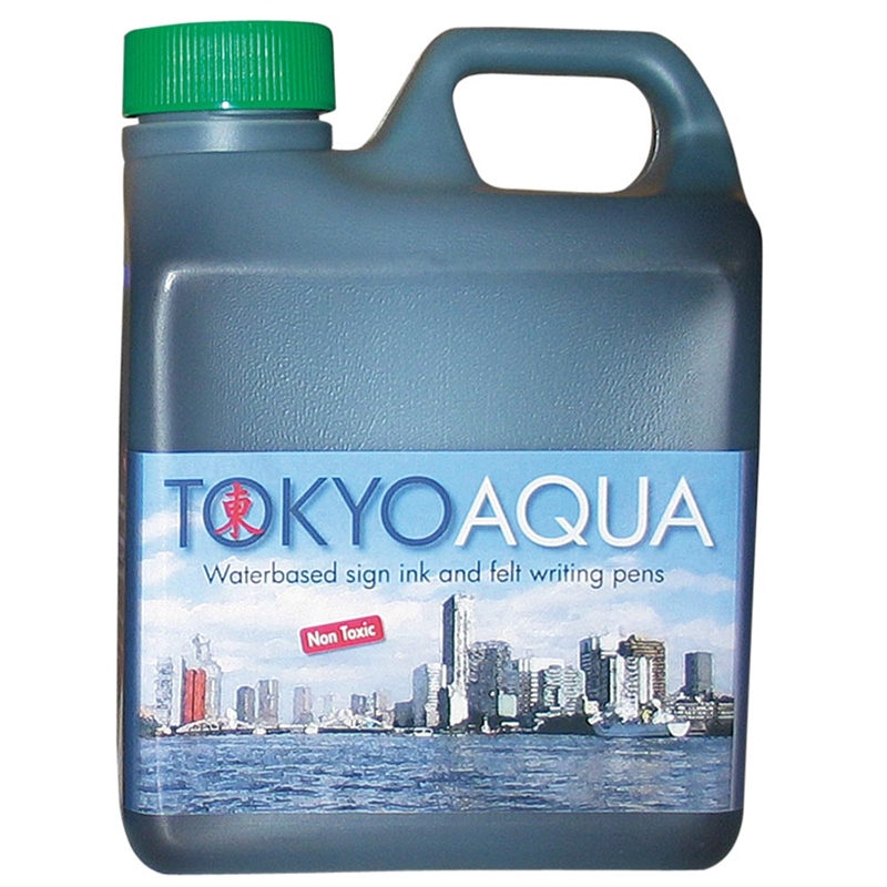 Tokyo Aqua Skilteblæk Liter Grøn