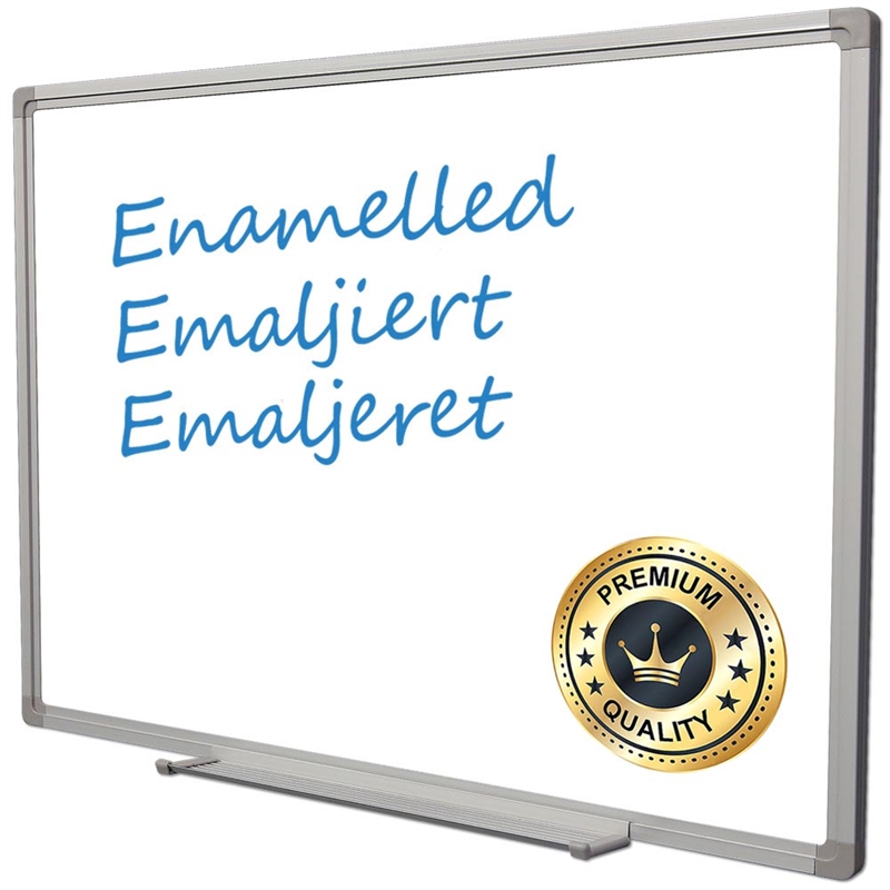 Whiteboard Pro Emaljeret 180 X 120 Cm