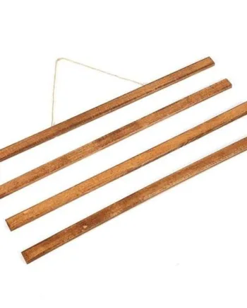Wood   Poster   Hanger   I   Mørk   Bøg    Plakatliste   I   Træ    Magnetisk   50cm   Sæt