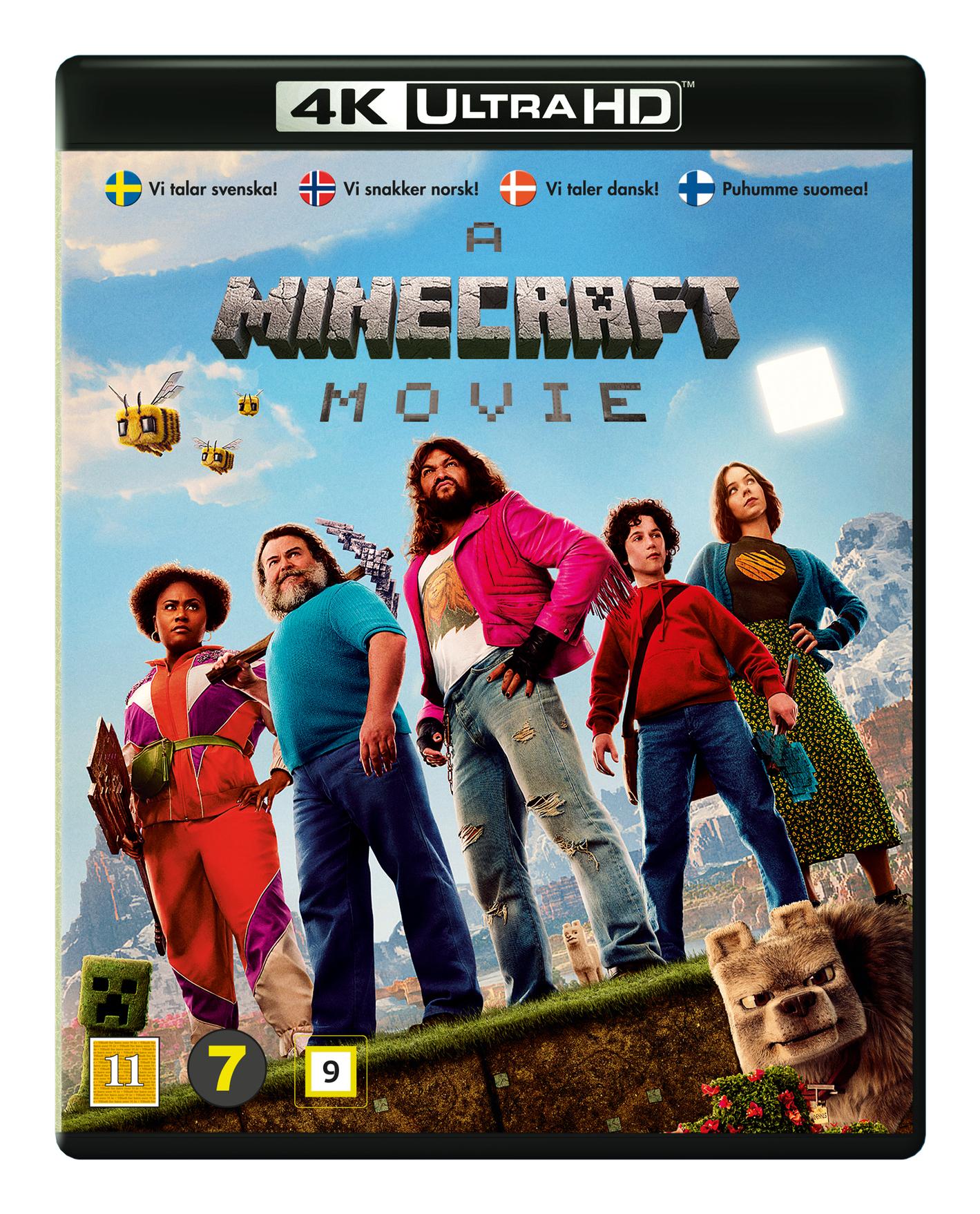 A   Minecraft   Movie   4k   Blu - Ray