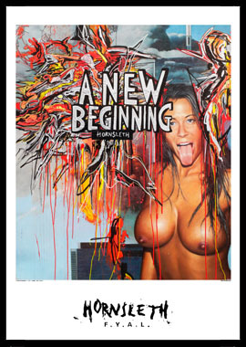 A   New   Beginning   Af   Hornsleth    230g   Fine   Art   Papir    50x70   Cm