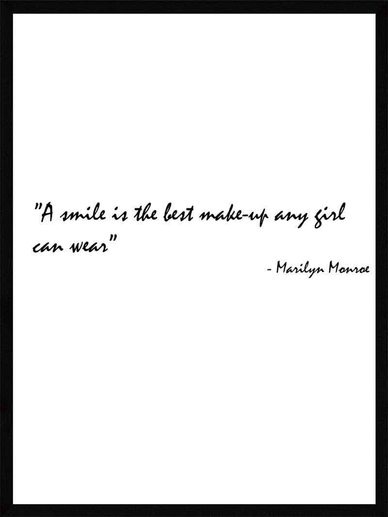 A   Smile   Is   Marilyn   Monroe
