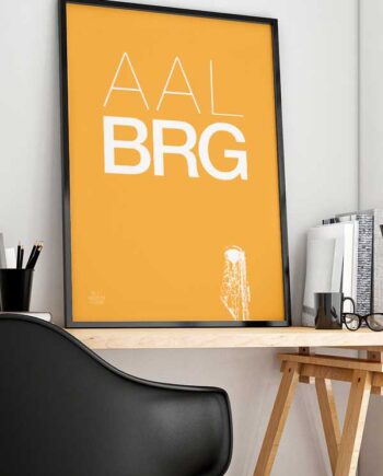 Aalborg - Plakat   Med   Aalborg   Tårnet   21   X   29        A4    Kr    199  -