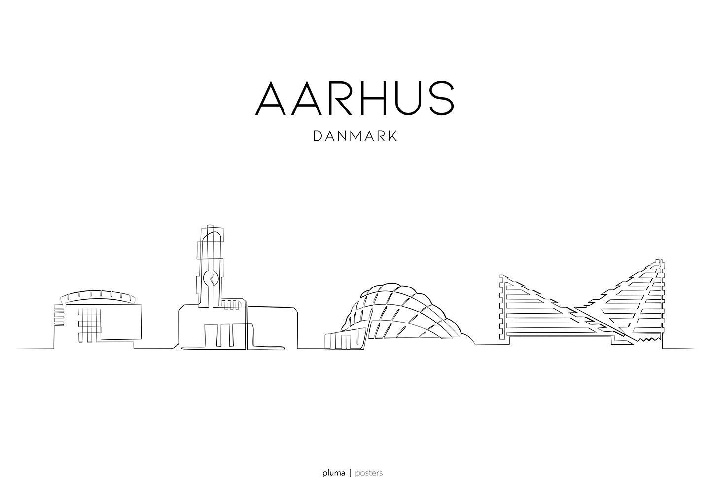 Aarhus   Af   Pluma   Posters