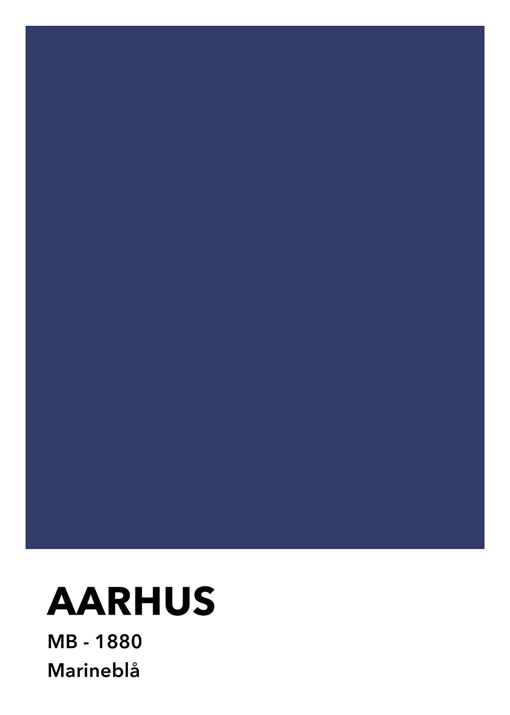 Aarhus   Marineblå   Af   Olé   Olé