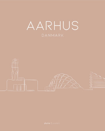 Aarhus   Peach   Af   Pluma   Posters