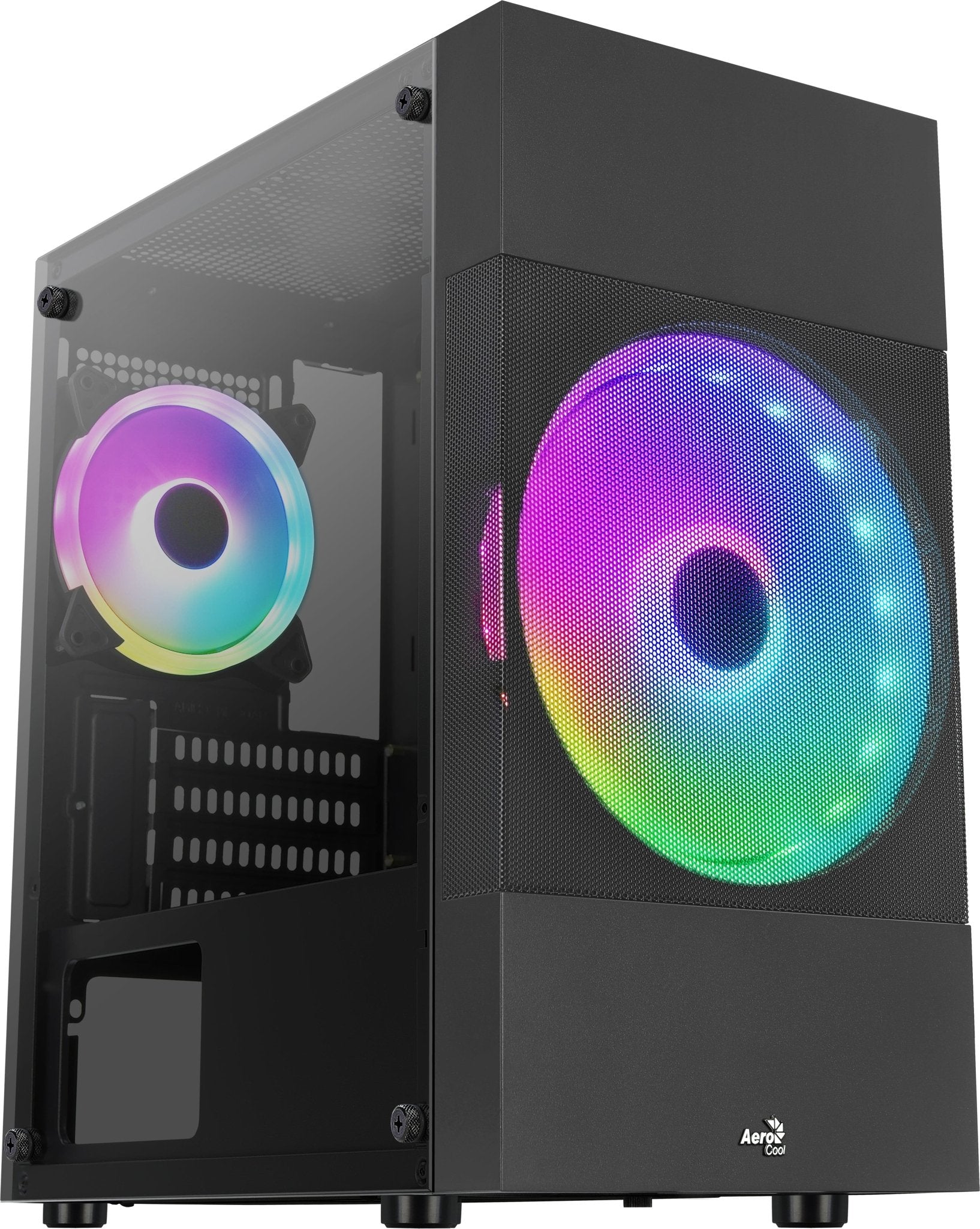 Aerocool   Atomic   Lite   Tårn   Micro - Atx   No   Power   Supply   Sort   Kabinet   Geekd   Dk